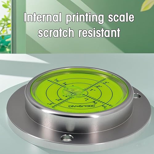 Miniatura 4 de Nivel universal burbuja horizontal nivel de agua burbuja de alta precisión pequeña recta a través de 3.543 * 0.669 in agujero de montaje (carcasa