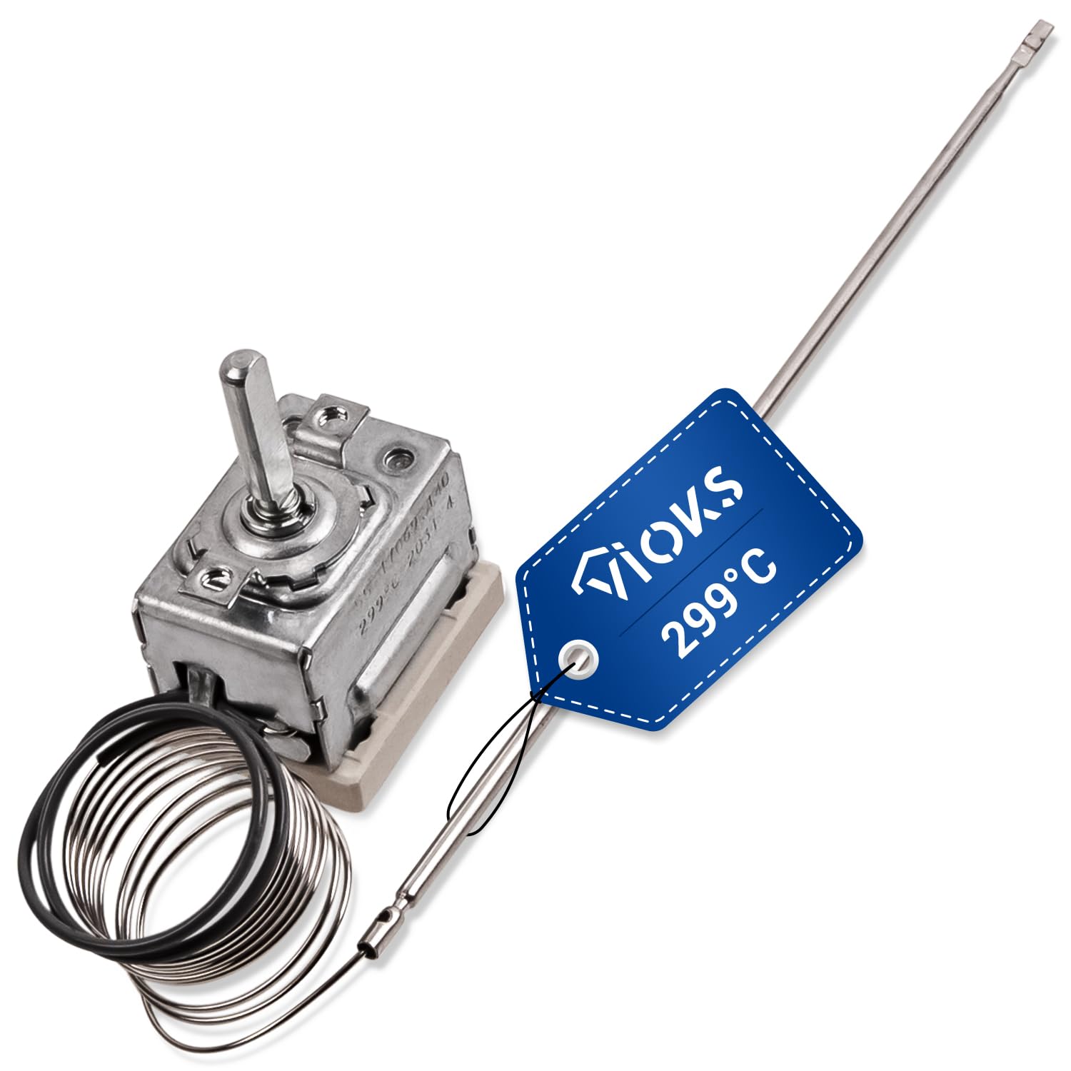 VIOKS Termostat regulator temperatury, zamiennik do Amica 8032828 EGO 55.17069.140, termostat do piekarnika, pieca