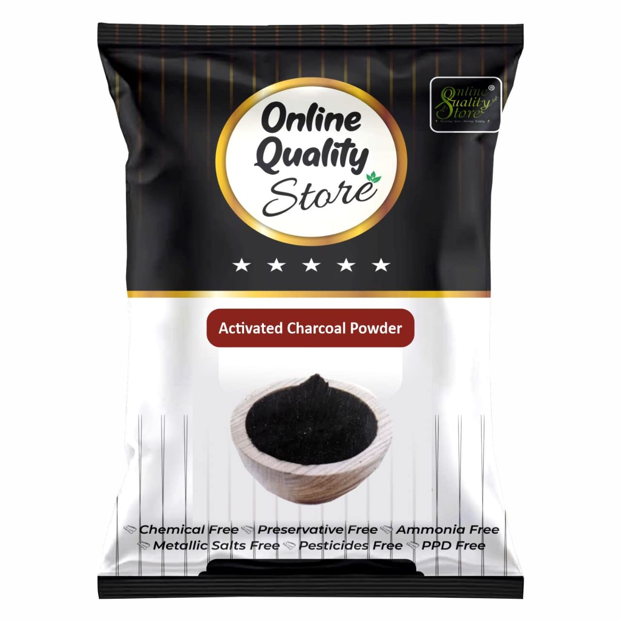 Online Quality Store Herbal Powder Combo for Hair and Face (Activated Charcoal) 2 61wPwwbcHGL. SL1280