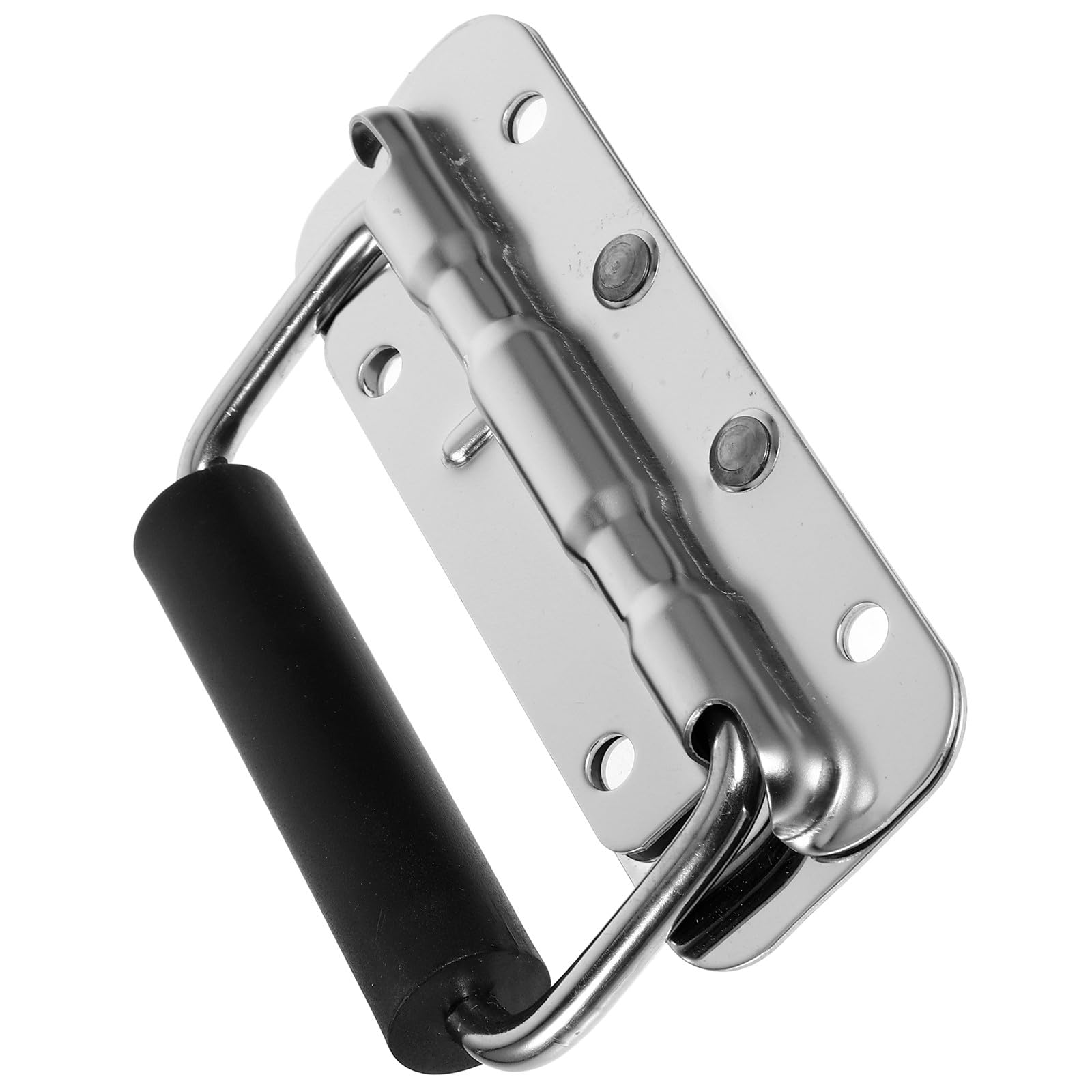 Asa plegable de acero inoxidable para cajas de herramientas y reparaciones 8