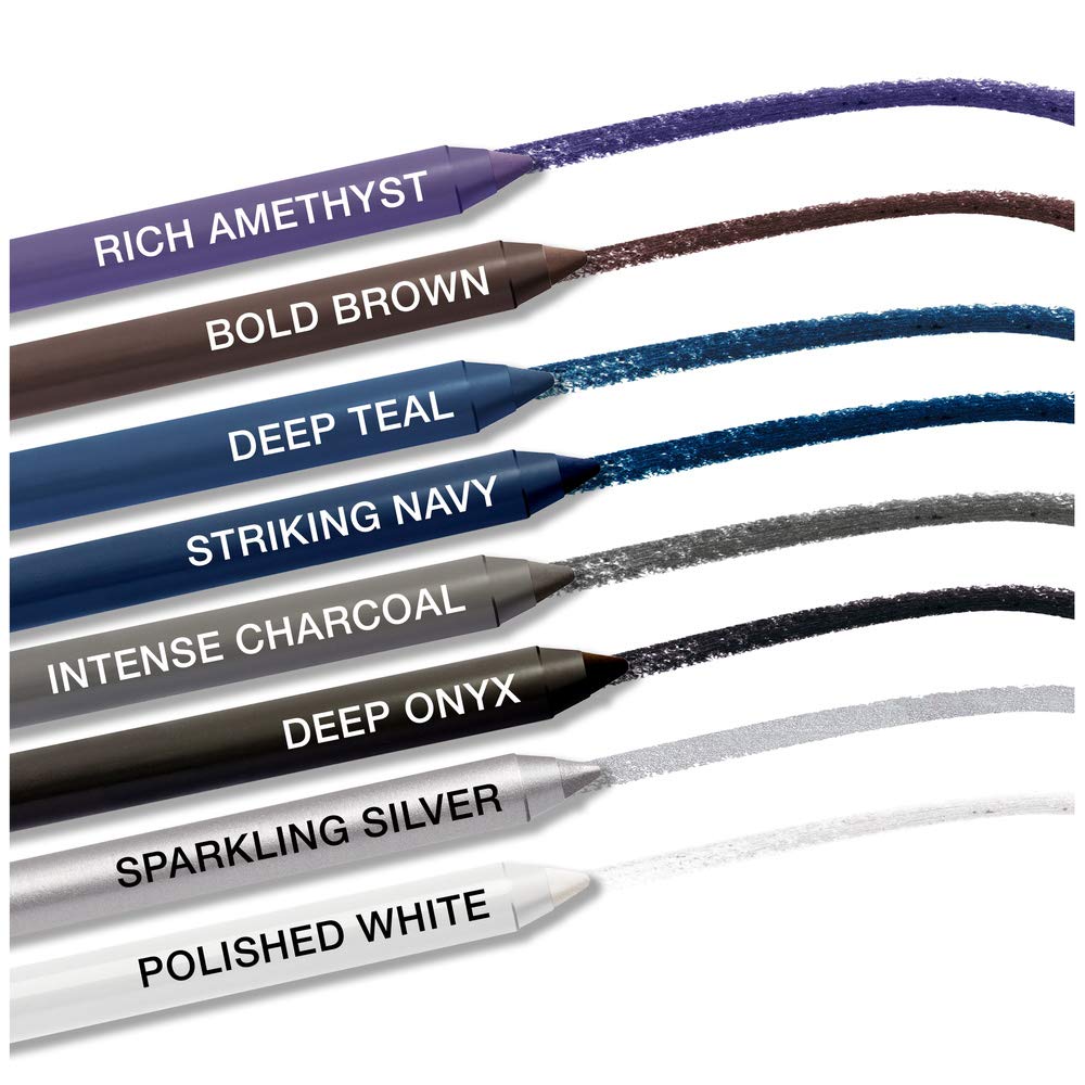 Maybelline New York Tattoostudio Waterproof, Long Wearing, Eyeliner Pencil Makeup, Intense Charcoal, 0.08 Ounce