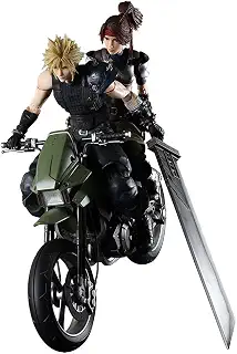 ファイナルファンタジーVII リメイク PLAY ARTS改 ジェシー,クラウド&バイクSET PVC製 塗装済み可動フィギュア