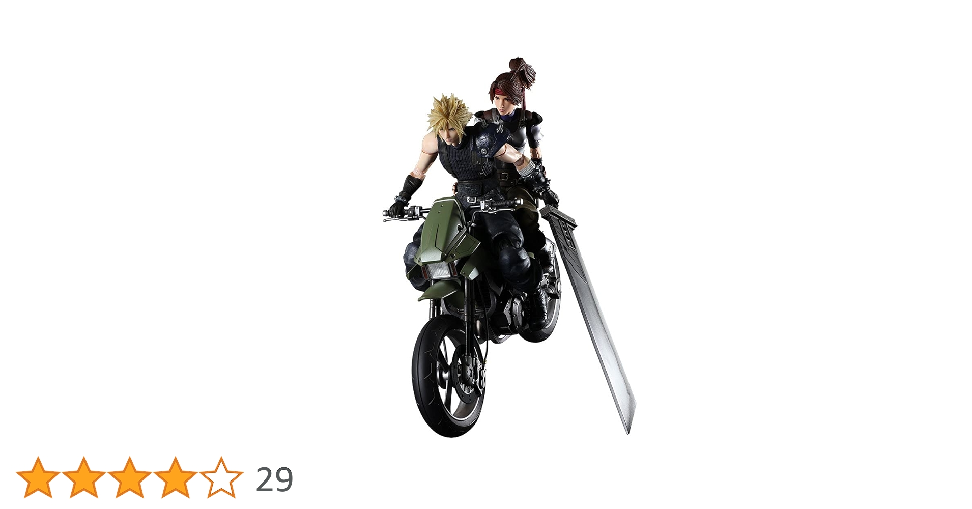 ファイナルファンタジー ジェシーとバイク FINAL FANTASY VII REMAKE PLAY ARTS KAI ACTION FIGURE JESSIE