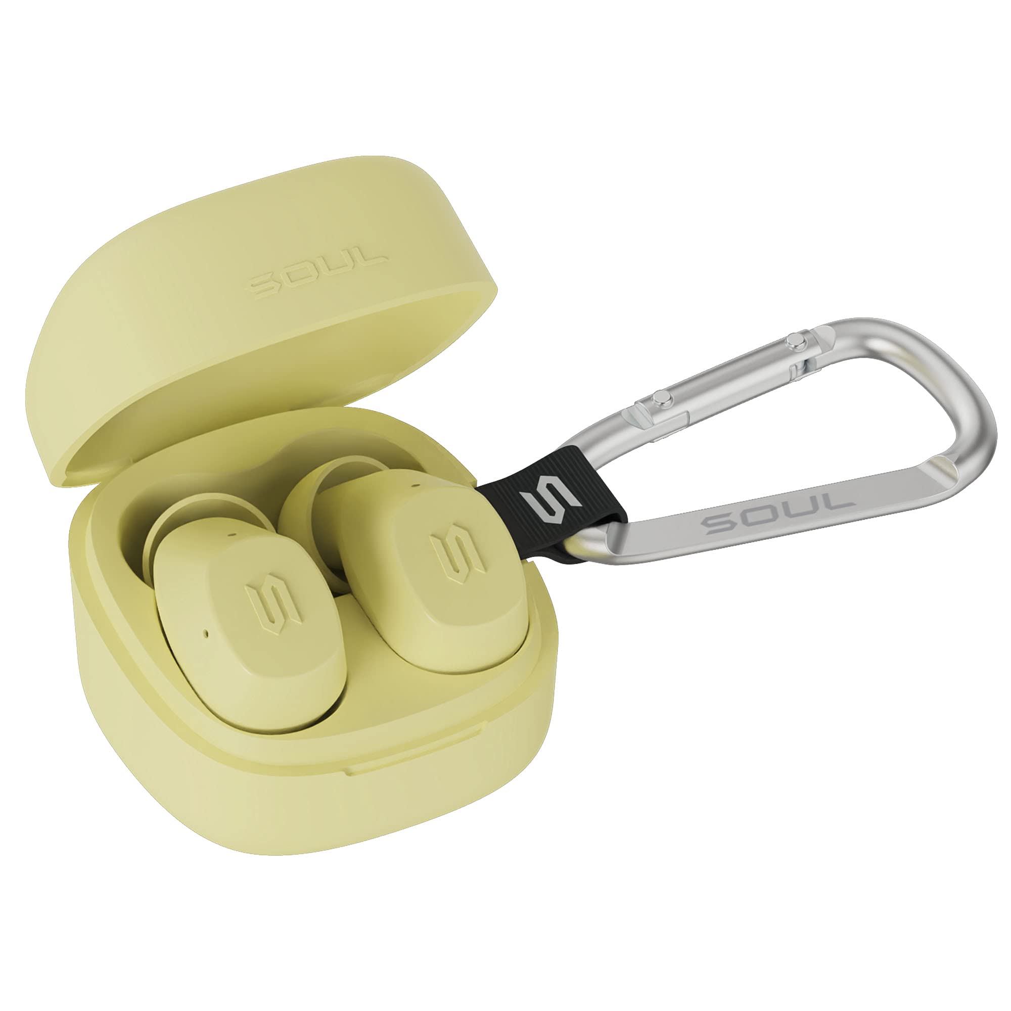 New SOUL S-Nano True Wireless Earbuds - in Ear Headphones, Ultra Portable, Bluetooth, IPX5 Waterproo