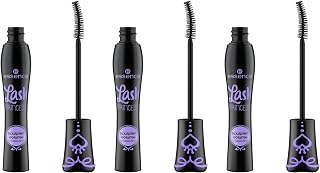 essence Lash Princess Sculpted Volume Mascara, Black, Defining, Voluminous, Sweeping, Vegan, Complies with Our Clean Beauty Standard, Perfume-Free, Pack of 3 (3 x 12 ml)