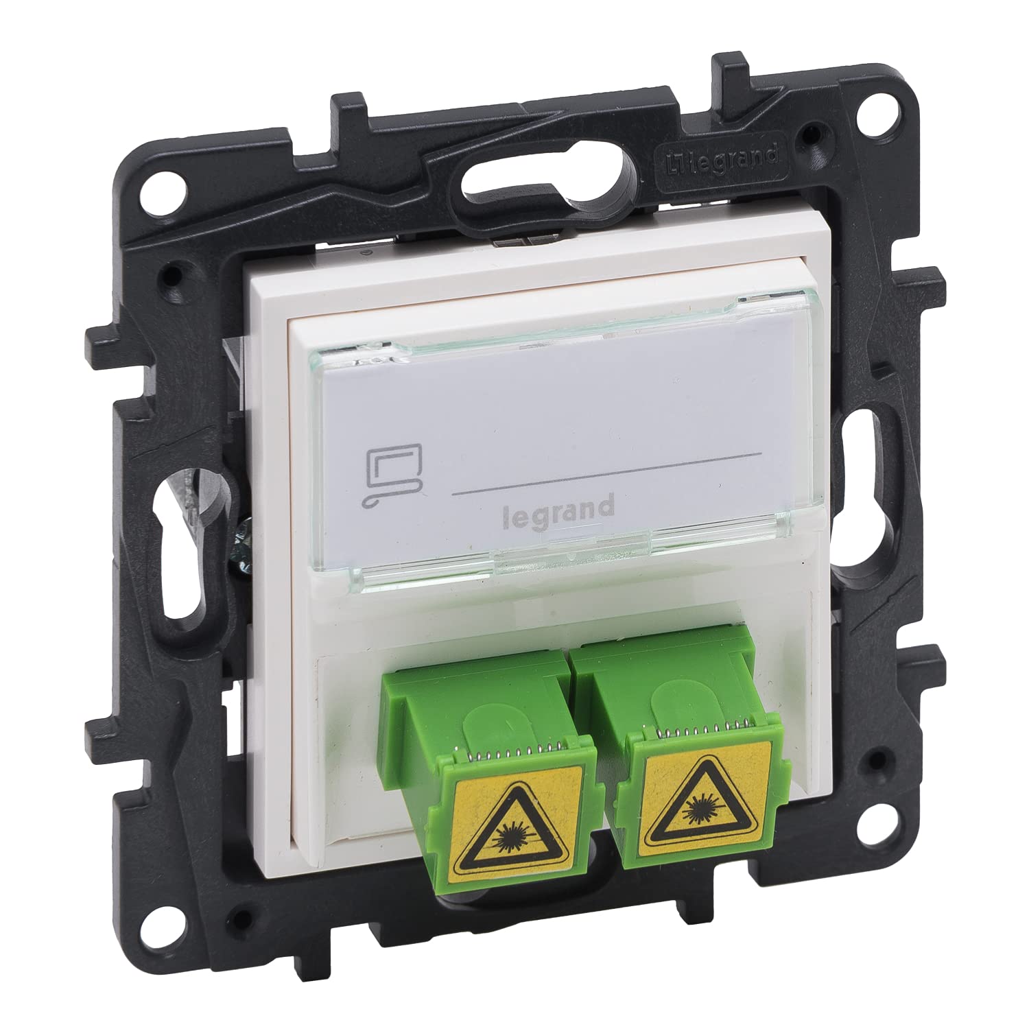 Legrand RJ45 Stecker NS-Front Base Faser Blan – 864144, Für Netzwerkverkabelung & Datenanschlüsse Legrand RJ45 Stecker NS-Front Base Faser Blan – 864144, Für Netzwerkverkabelung & Datenanschlüsse