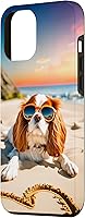 Vista 2 de Funda para iPhone 12 Pro Max Cavalier King Charles Spaniel Dog