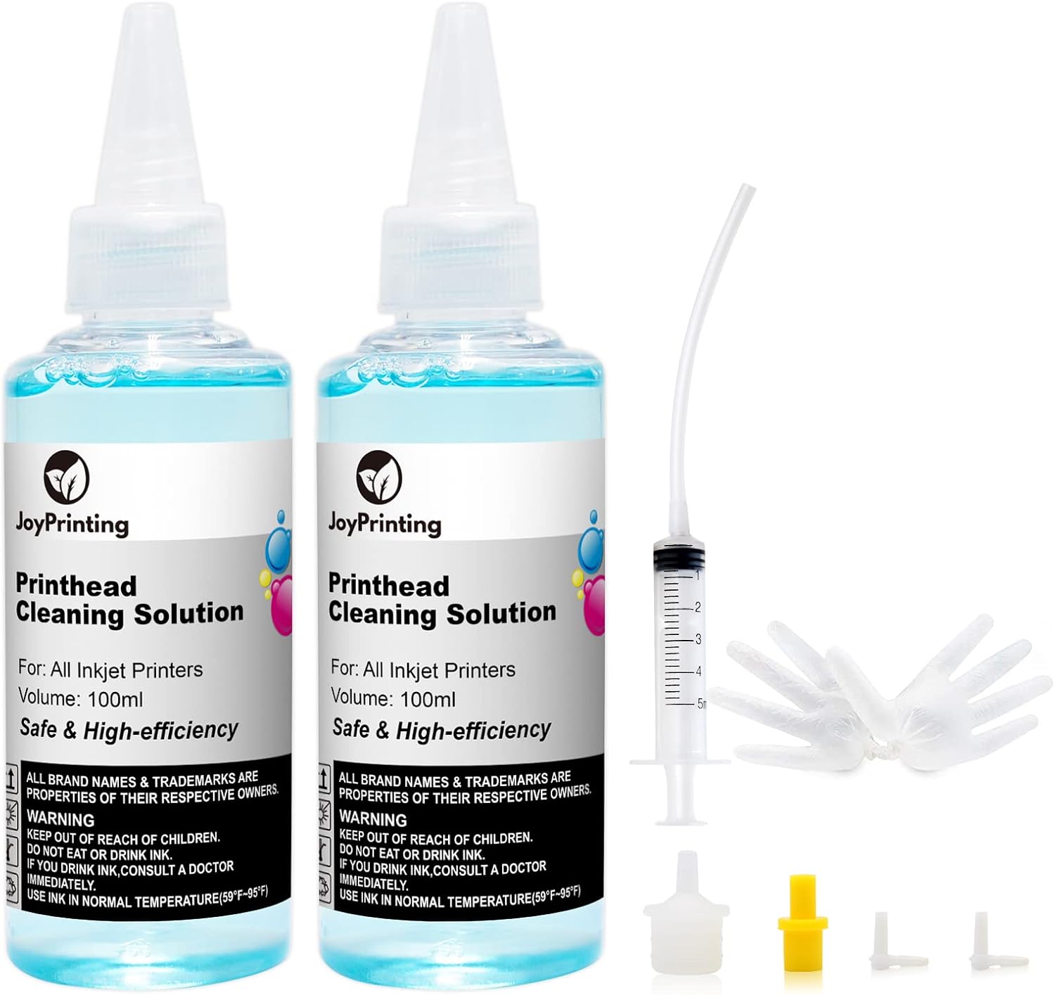 JoyPrinting Printhead Cleaner Kit for All Inkjet Printers, Printer ...