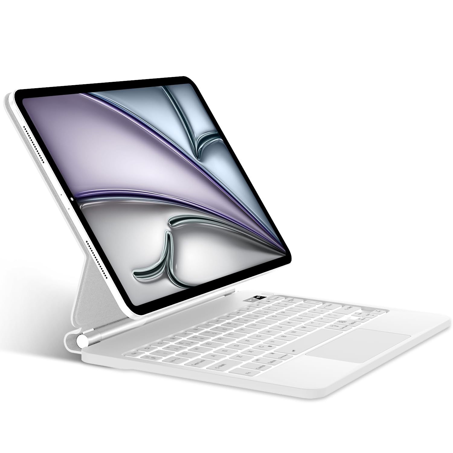 YUEJIDZ Keyboard Case For IPad Air 2024 11 Inch,Detachable Keyboard For - View #5