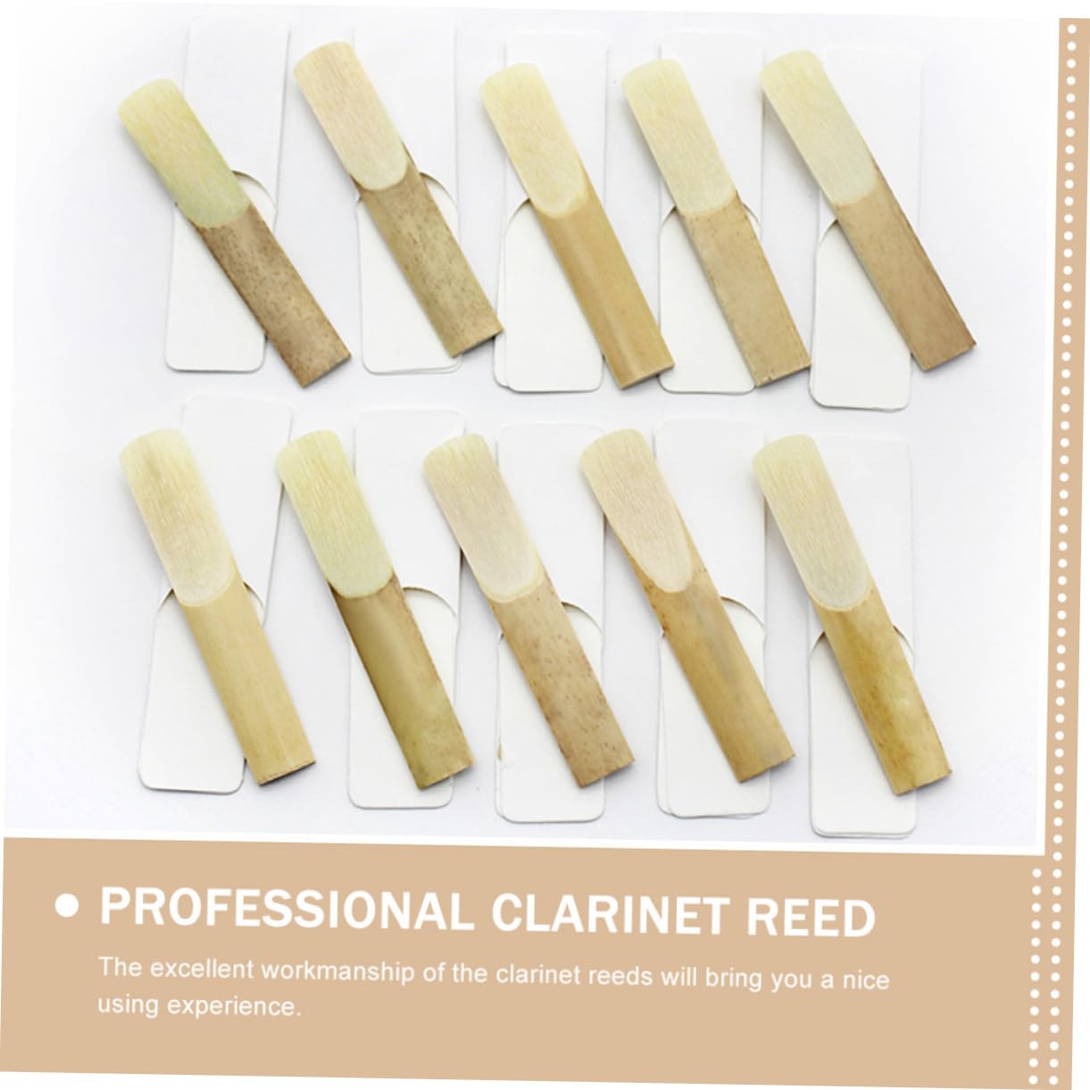 Yardwe 10pcs Compact Clarinet for Easy Carrying and Storage Durable Clarinet Accessories for Musicians Enhance Your Playing Experience with