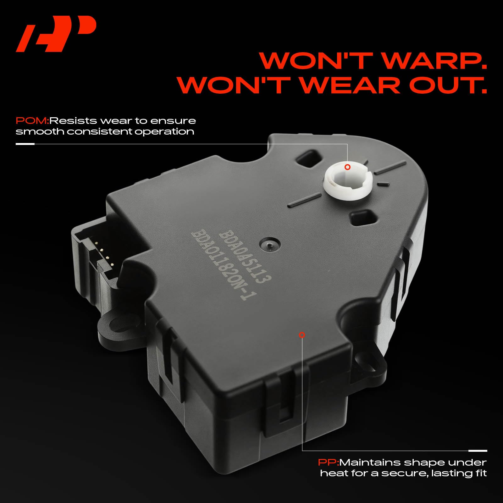 PremiumpartsWhosale HVAC Heater Blend Door Actuator – Fits Peterbilt 330 2002-2004, 335, OEM Replace