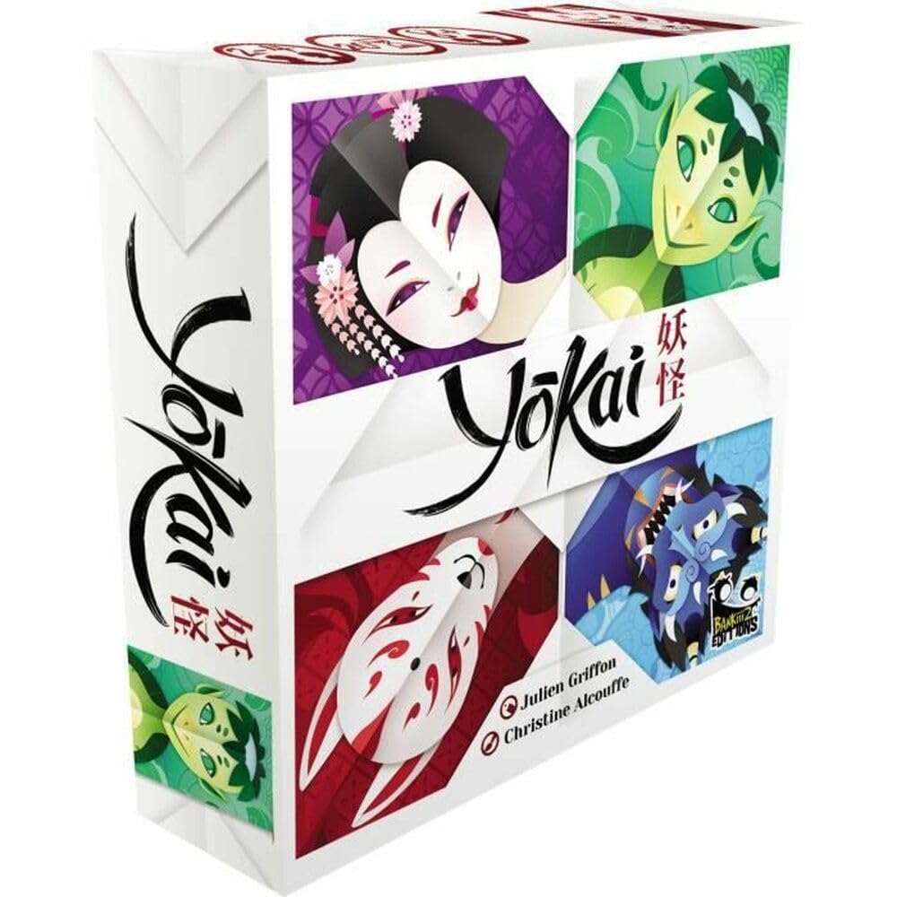 Yokai - Board Game - 8 Years and Up - Cooperative Game - Deduction - Logic - Thinking Game - 2 to 4 Players - Ideal for Family and Friends - Bankiiiz - Blackrock Games