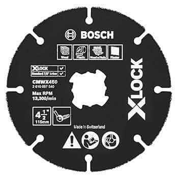 Amazon.com: Bosch CMWX450 4-1/2 in. X-Lock Carbide Multi