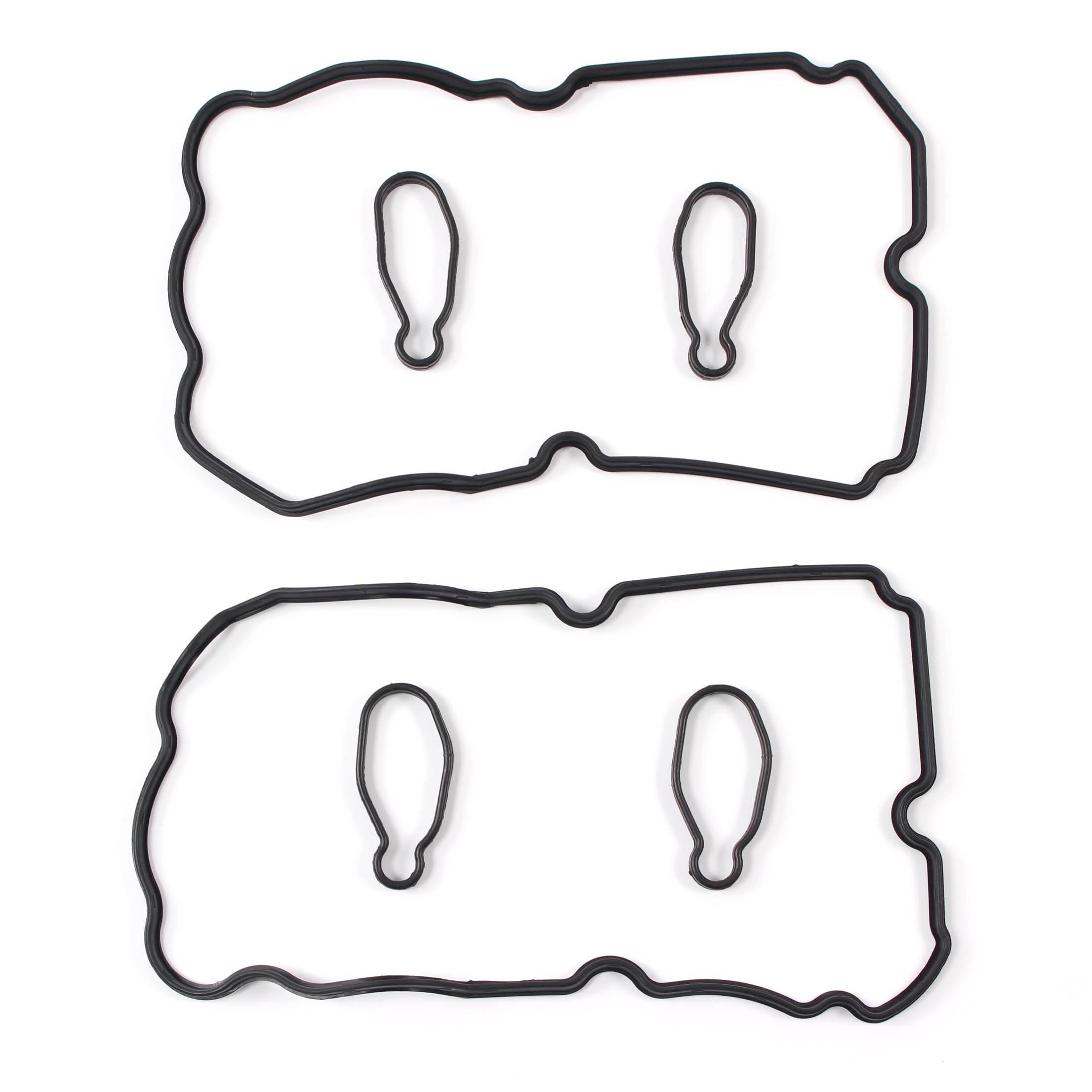 AUCERAMIC VS50620R Valve Cover Gasket Set Fit for 2004-2020 Saab 9-2X Subaru Baja Forester Impreza Legacy Outback WRX STi 2.5L H4 2458cc Replace#