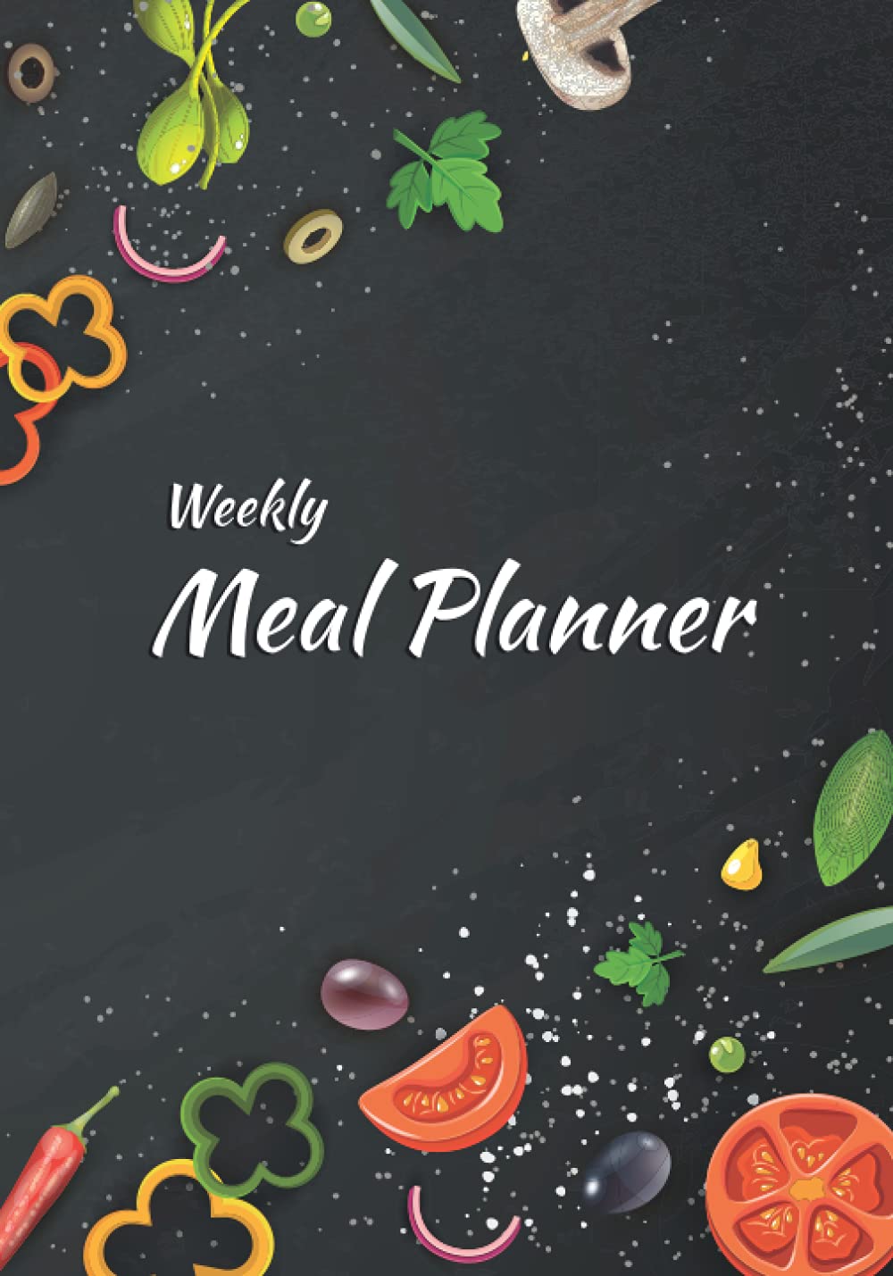 Weekly meal planner and grocery list: Easy meal planner with cooking helping guide: Weekly menu planner, easily plan a family meal for a whole week