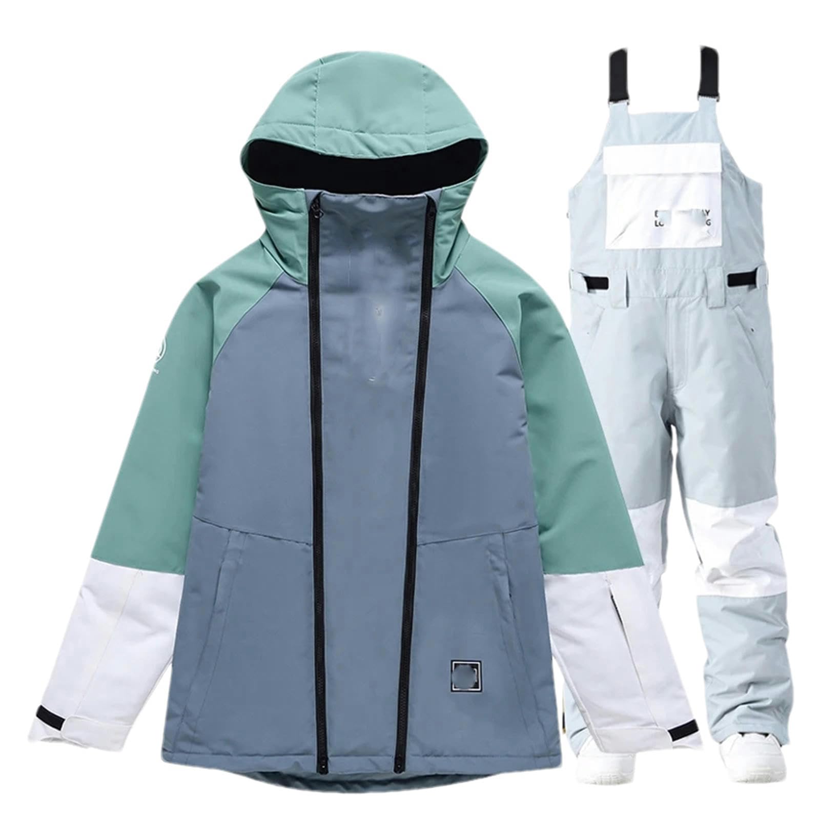 Männer und Frauen Schnee Ski Anzug Sets Pullover Schnee Kostüme Ski Jacke Hosen Winter Kleidung Snowboard Anzug Ski Lätzchen