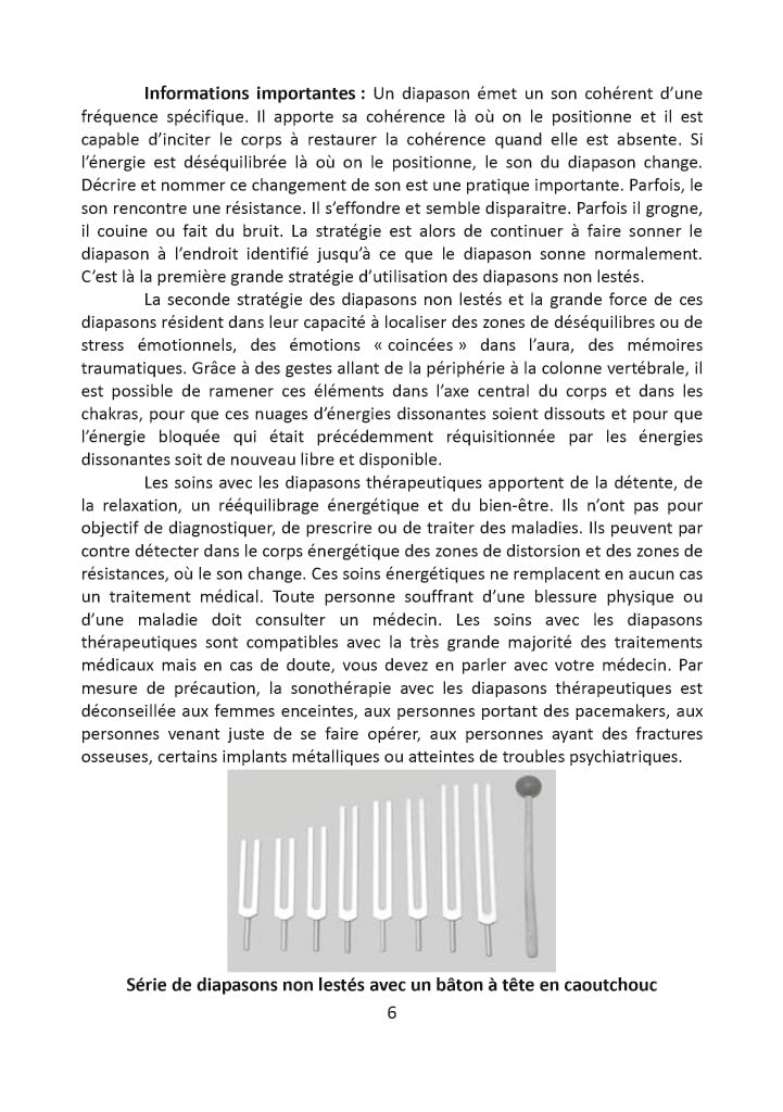 Les diapasons thérapeutiques: 1: Les fondations VERSION FEVRIER 2026