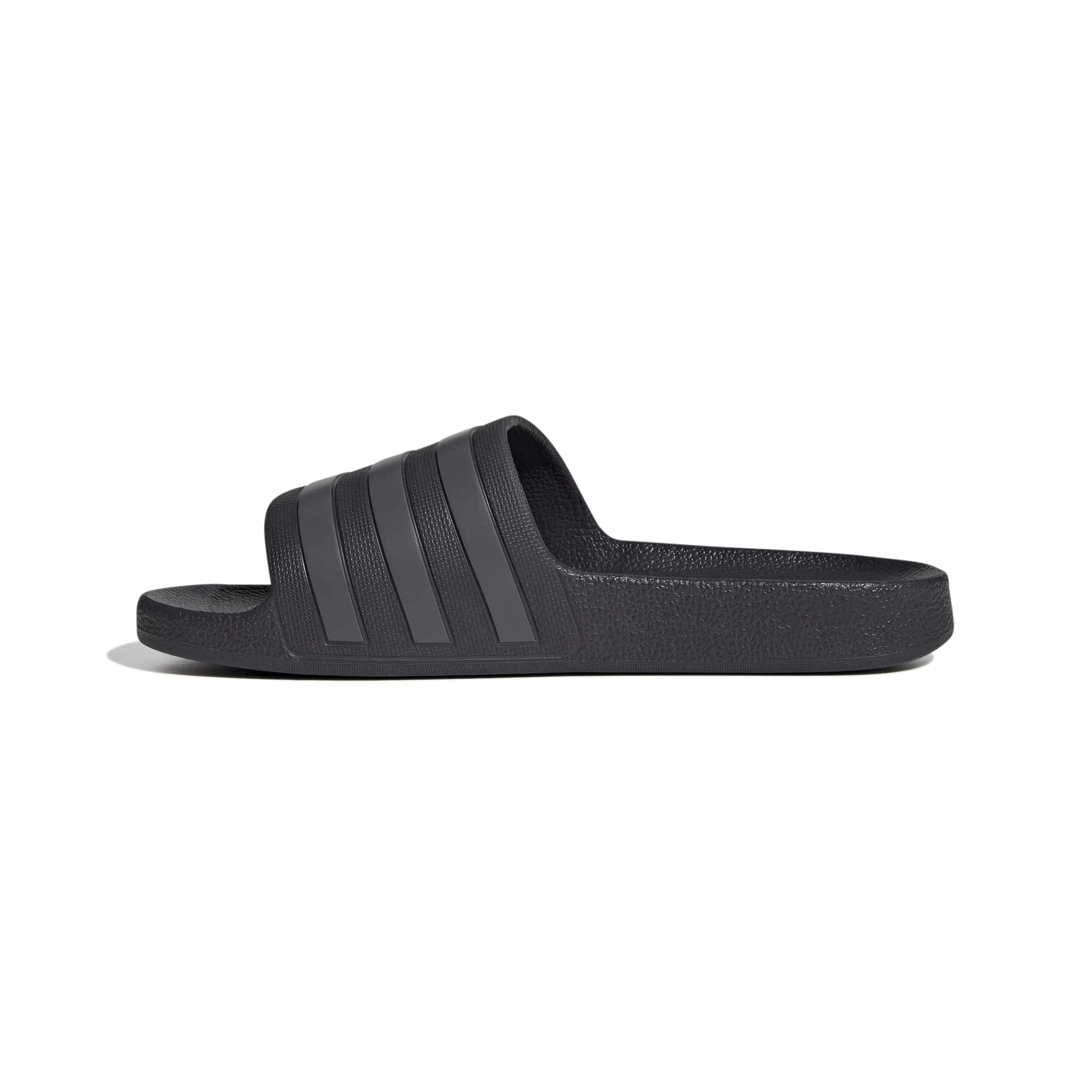 adidas Damen Adilette Aqua Slides Sandal, Aurora Black/Grey Strata/Grey Strata, 39 EU