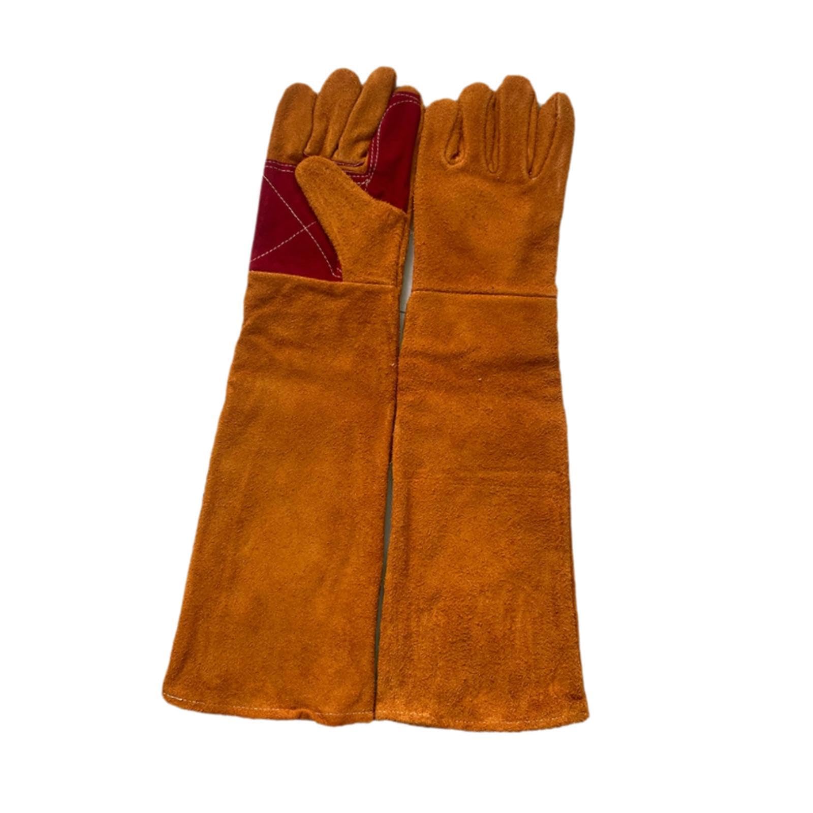 MagiDeal Gants de Travail Anti-morsures pour Animaux de 23,6 Pouces, Gants de Protection légers et multifonctionnels, 60 Cm 2 Couches D'épaisseur
