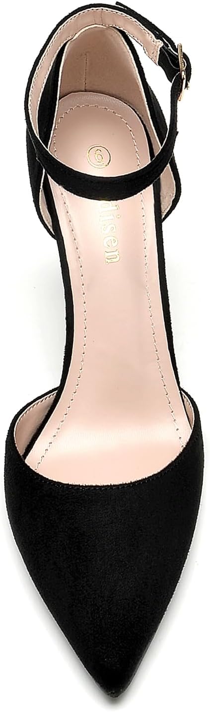Odisen Women's 3.75 in Closed Toe Heels Pumps - Image 6