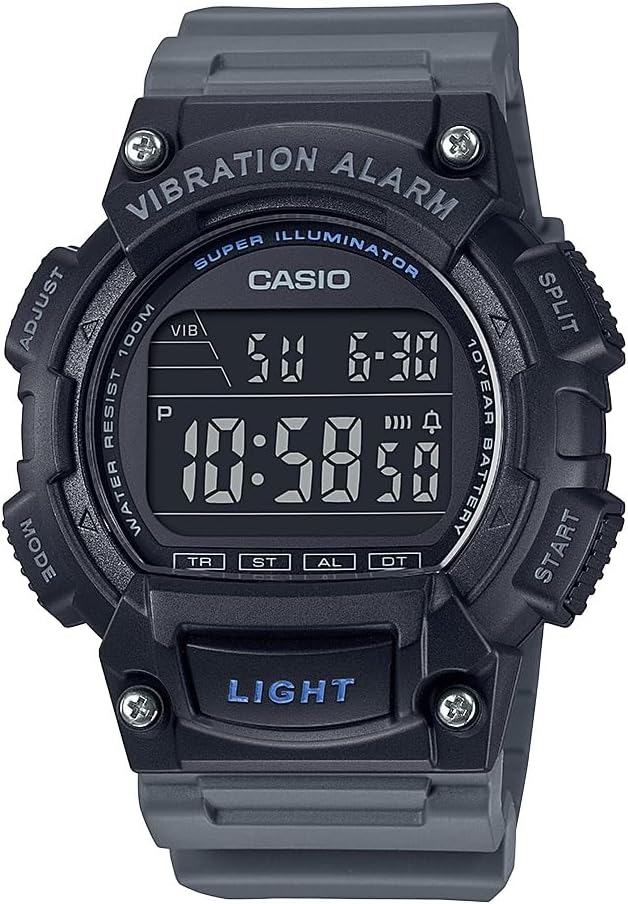 Casio W-736H-8BVCF Gray One Size