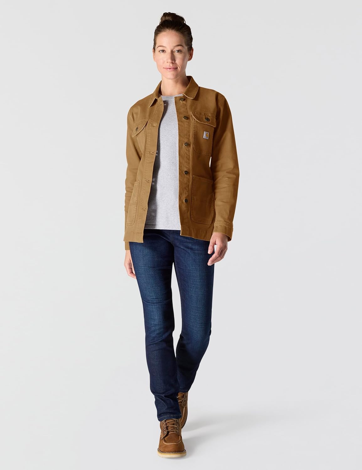 Carhartt Women's Iconic Stretch Duck Chore Coat