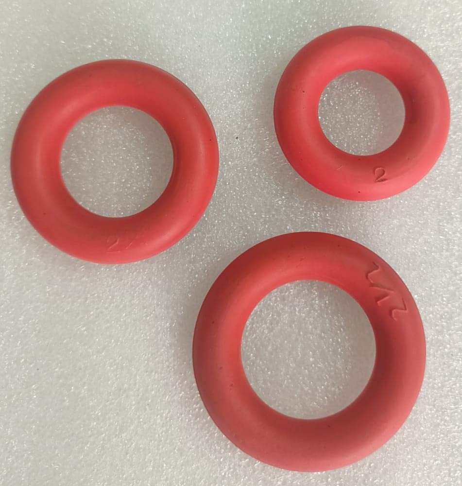 Rubber Vaginal Ring Pessary Non-Sterile Rubber Red Set of 3 (2.25 Inch,2.5 Inch,2.75 Inch) (B0B15CVMD2) Amazon Price History, Amazon Price Tracker