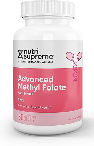 Nutri Supreme avanzada metil folato (5- mthf) 1mg 60unidades