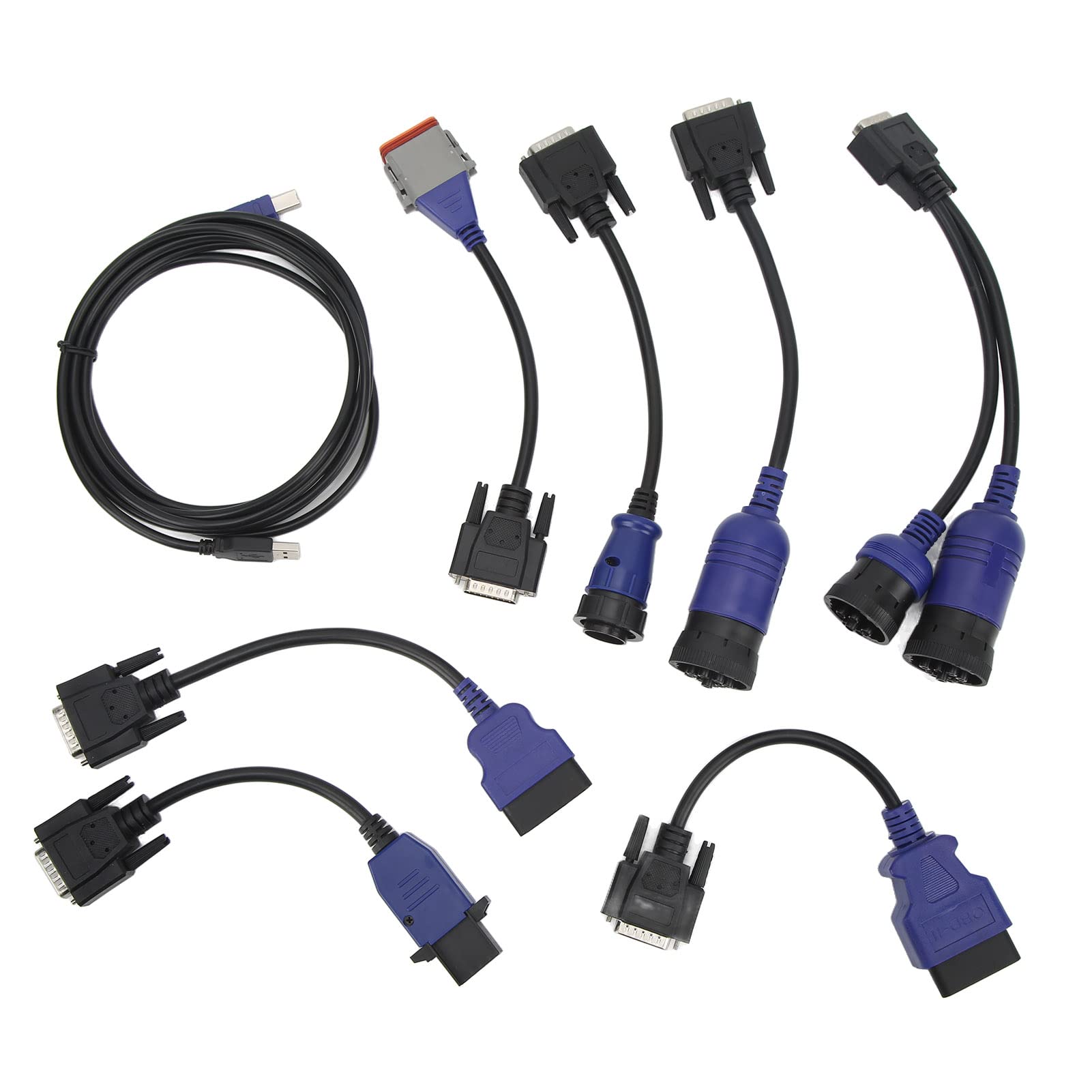 Herramienta de diagnóstico de camiones, herramienta de diagnóstico de alta eficiencia Lector de código OBD multifuncional para accesorios automotrices
