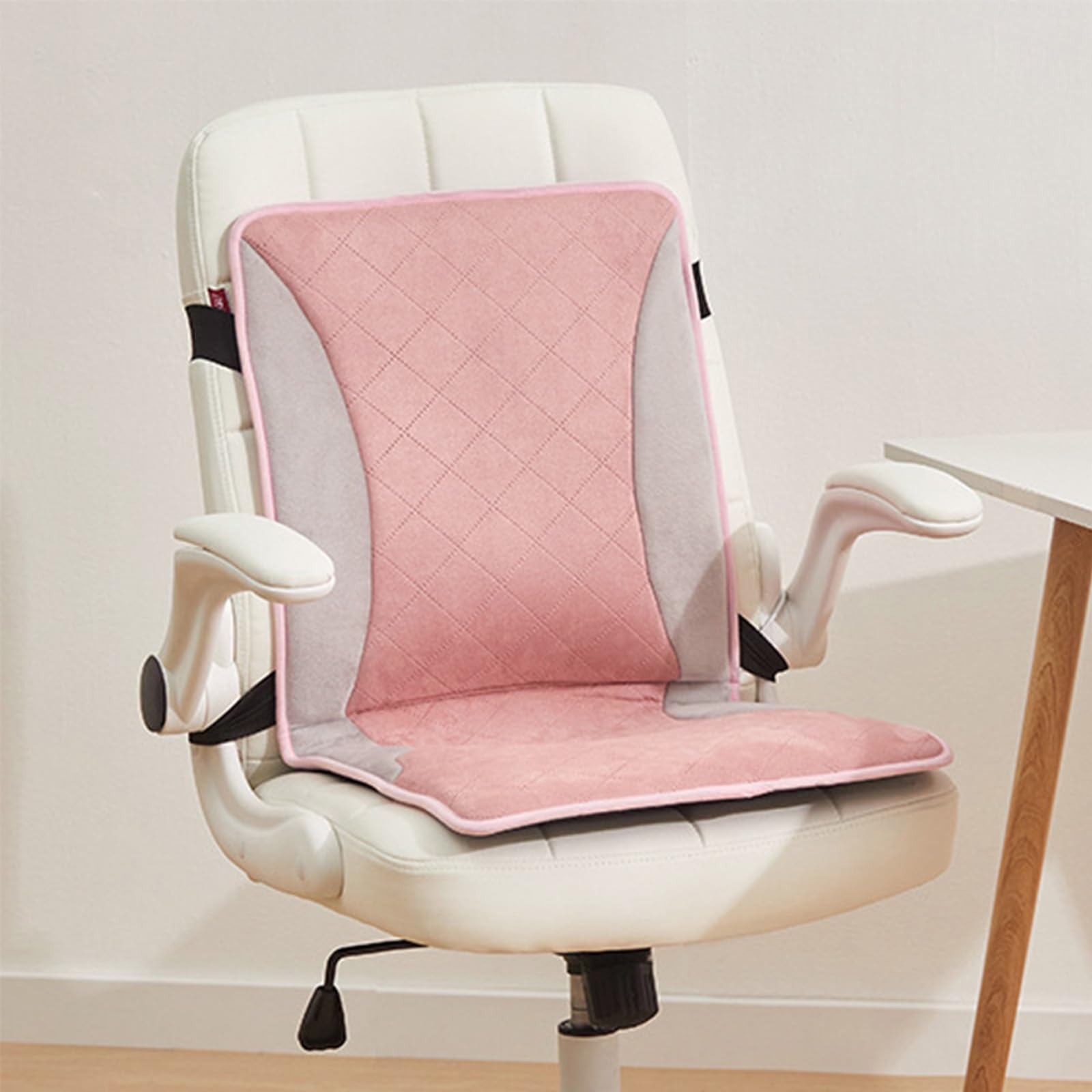 Almohadillas Electricas,Esterilla Calor con 9 Niveles de Calor y 3 Ajustes de Temporizador, Mantita Electrica para la Espalda y Las Caderas(Pink)