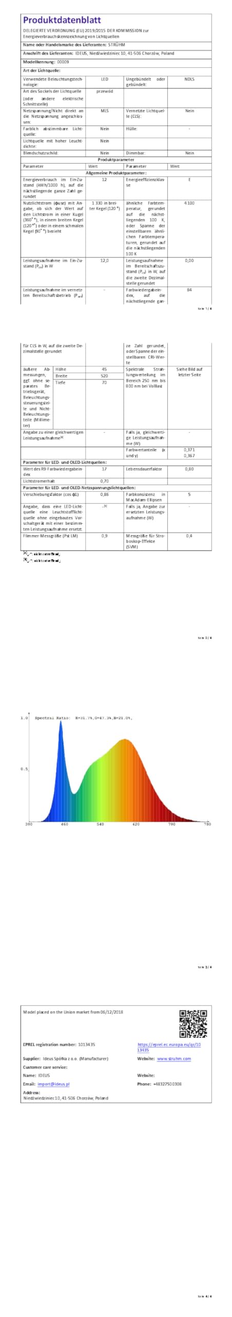 Licht-Erlebnisse LED Spiegelleuchte neutralweiß 4100 K 780 lm 52 cm lang Chrom Weiß aus Edelstahl Acryl Wandlampe Badezimmer