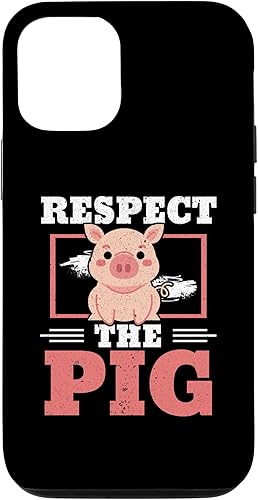 Miniatura 4 de iPhone 12 mini Respect The Pig Farm Animal Piggy Farmer Pig Lover Case