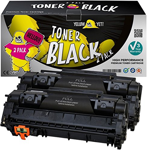 YELLOW YETI Q5949A 49A 2 Toner compatibili per HP LaserJet