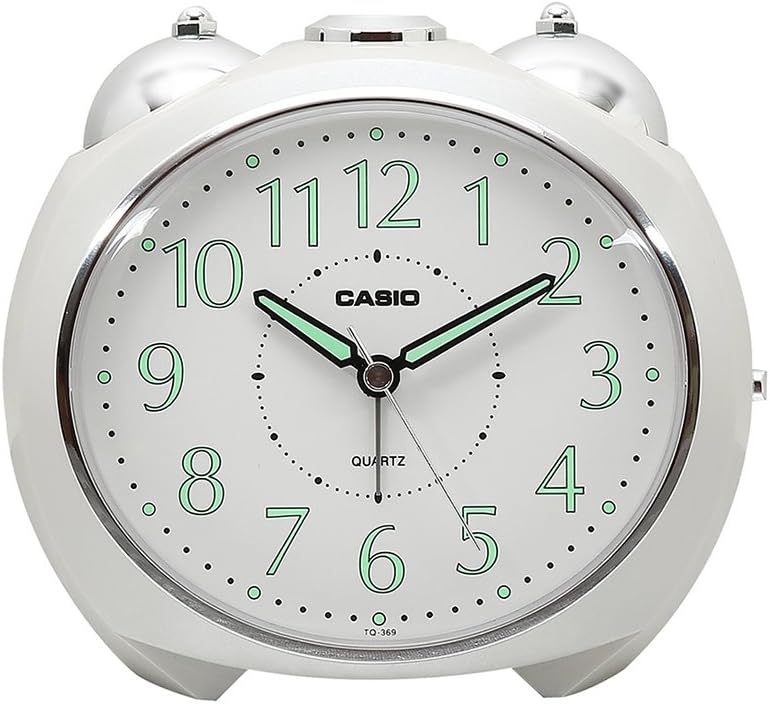 Analog Table Clock TQ-369-7DF Multicolor