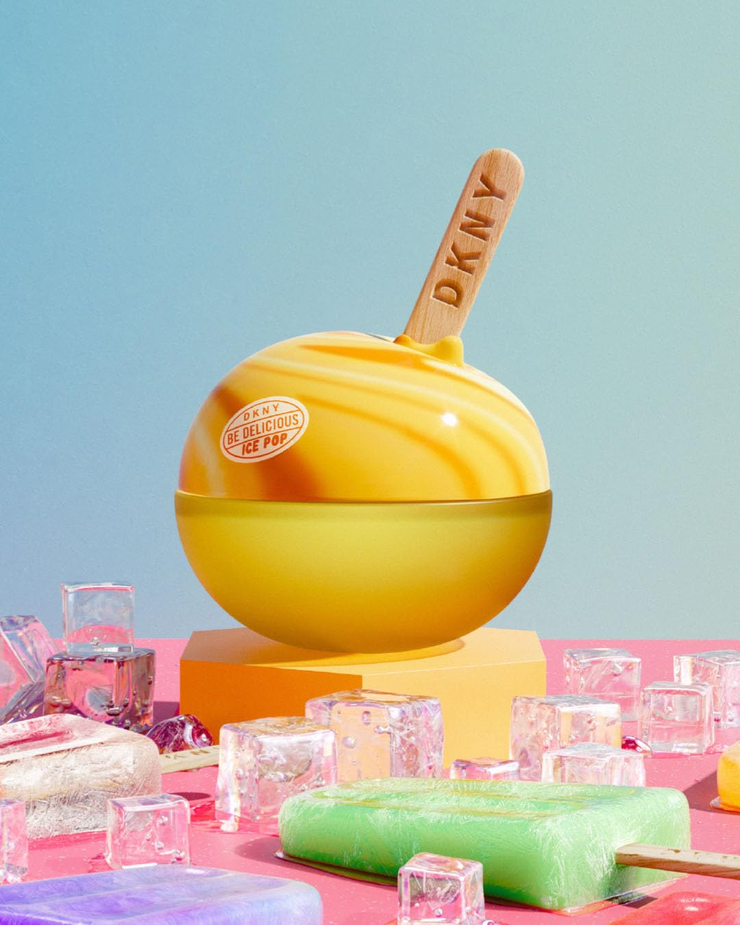 DKNY Be Delicious Ice Pop Citrus Splash, EDP Damen, Blumig-Fruchtig, 50 ml