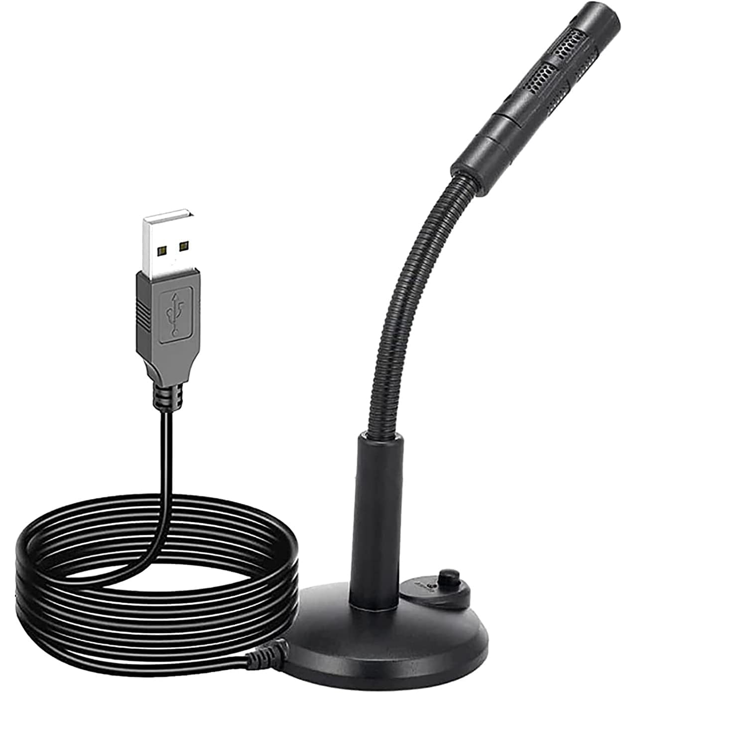 Drumstone (𝗦𝗽𝗲𝗰𝗶𝗮𝗹 𝗘𝗱𝗶𝘁𝗶𝗼𝗻 + 𝟱-𝗬𝗿 𝗪𝗮𝗿𝗿𝗮𝗻𝘁𝘆 USB Microphone: Plug & Play, Mute Button, LED Indicator, Flexible 360° Gooseneck, Noise-Cancelling for PC/Laptop-image-28
