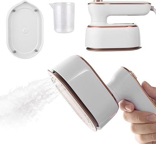 Plancha de vapor para ropa de viaje Mini tamaño de mano portátil de tela vaporizadores para ropa de mano pequeña Máquina de planchado de vapor