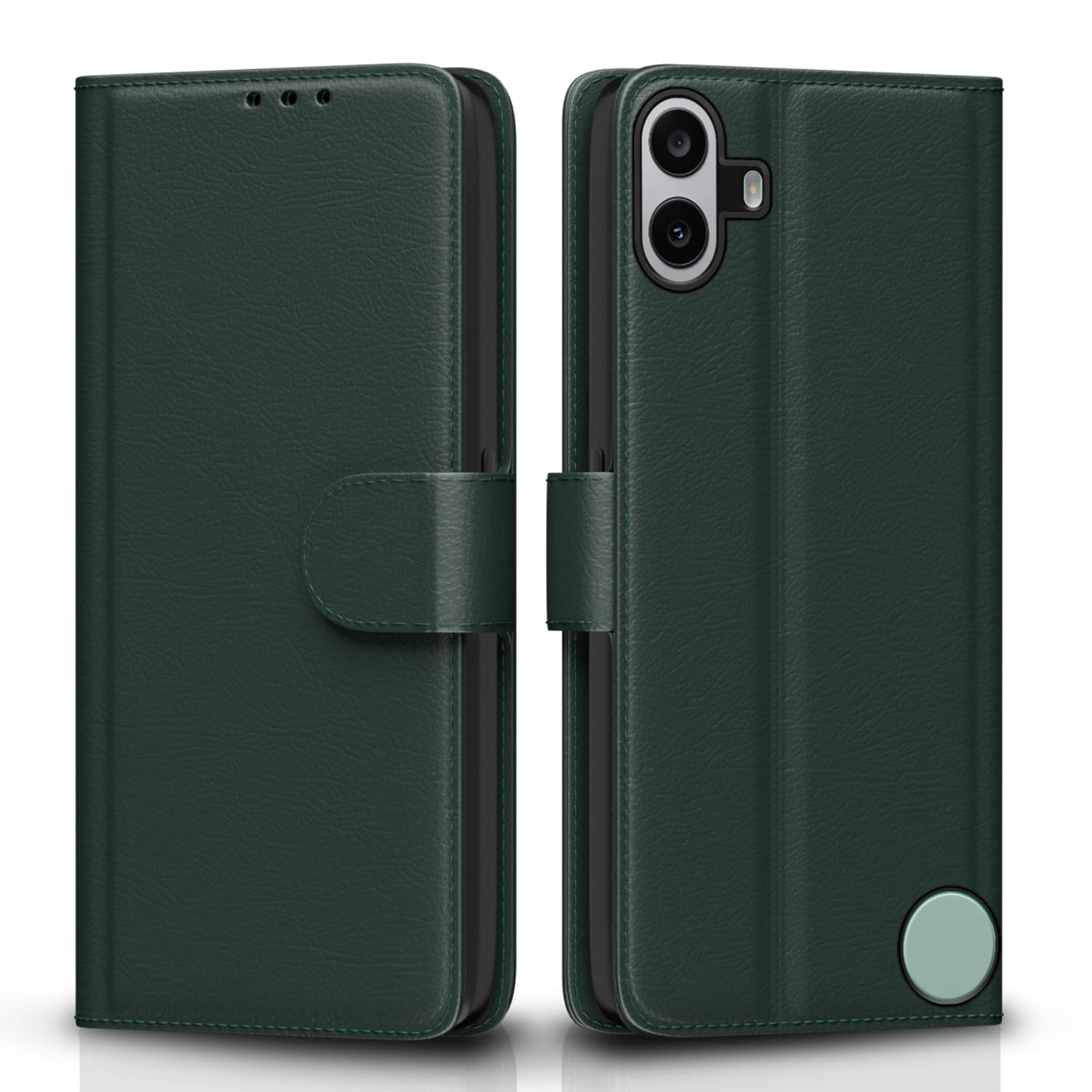 Pikkme Leather Flip Cover for Nothing Phone 1 -1