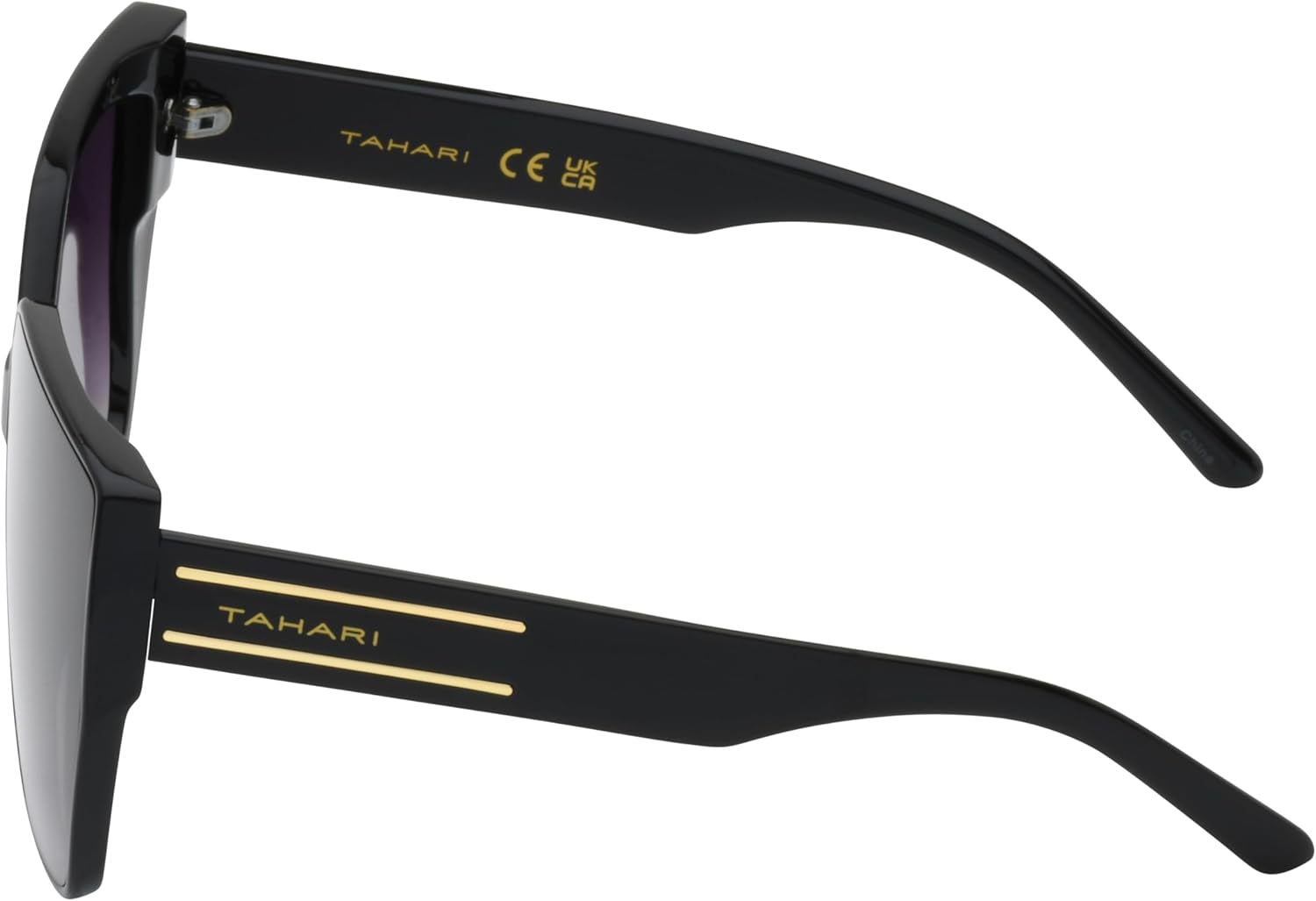 TAHARI womens Th904 Oversized 100% Uv400 Protective Square Sunglasses. Elegant Gifts for Her, 64 Mm Square Sunglasses