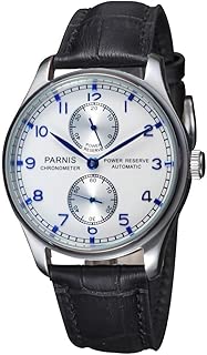 Fanmis White Dial Sapphire Seagull Movement Power Reserve Portugal Style Automatic Watch - coolthings.us