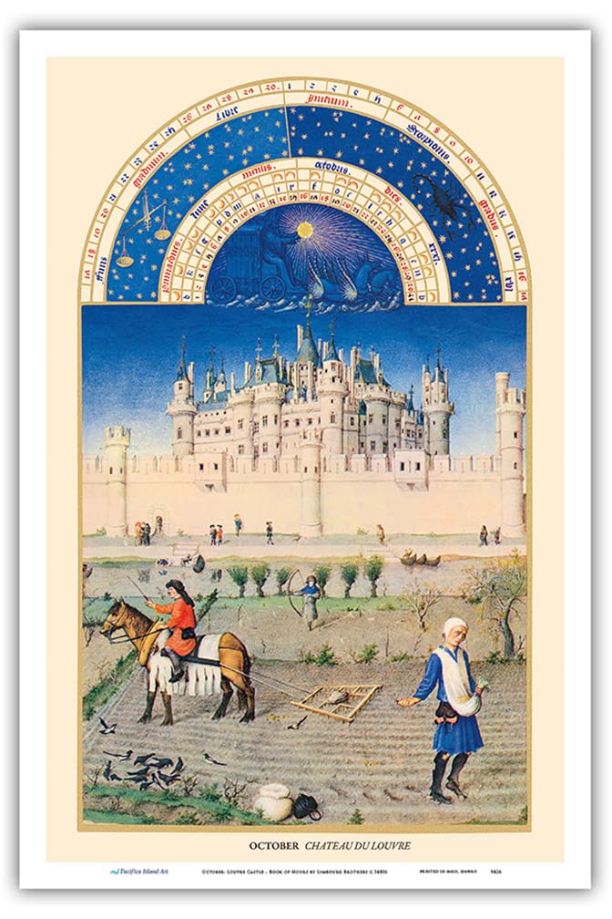 Amazon.com: October: Louvre Castle - Book of Hours (Très Riches