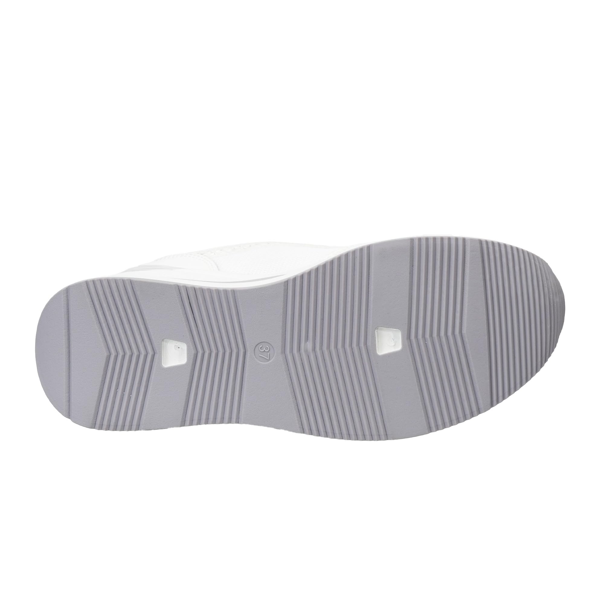 JOMIX Scarpe da Ginnastica Donna con Zeppa Sneakers Casual Comodo con Cerniera Laterale Antiscivolo