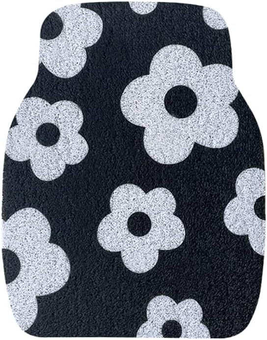 Tappetini Universali Della Cabina Principale Del Cerchio Della Seta, Tappetini Decorativi Anti-sporco Della Moquette Del Fumetto (Colore : Style1, Dimensioni : Main cab*1)