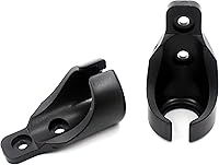 Vista 2 de Kit de bungee universal para parasoles opacos y enrollables (negro, Bugee y OR. tapa de extremo, paquete de 2)