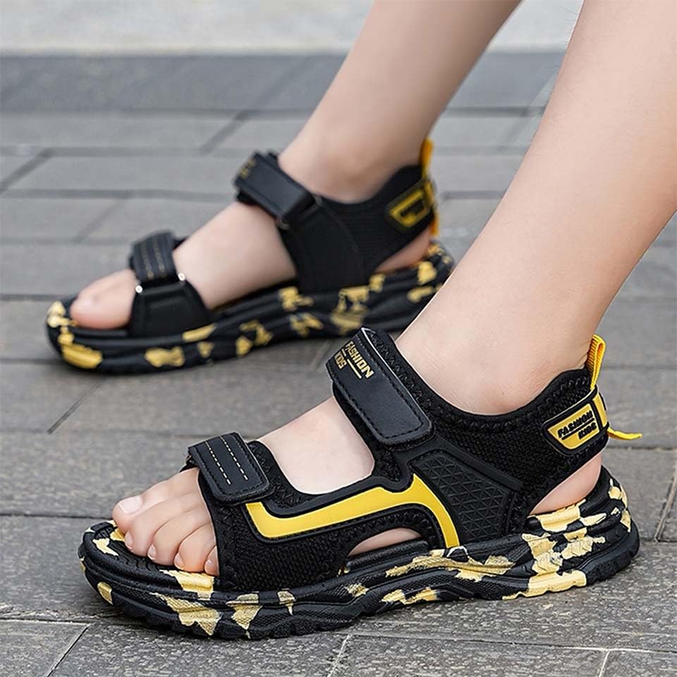 Boys Camouflage Sandals Kids Fashion Sport Sneakers 2025 Trendy Two Strap Outdoor Athletic Hiking Toddler Sandal4