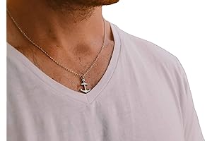 Men's Anchor Necklace: A Timeless Symbol of Strength and Adventure