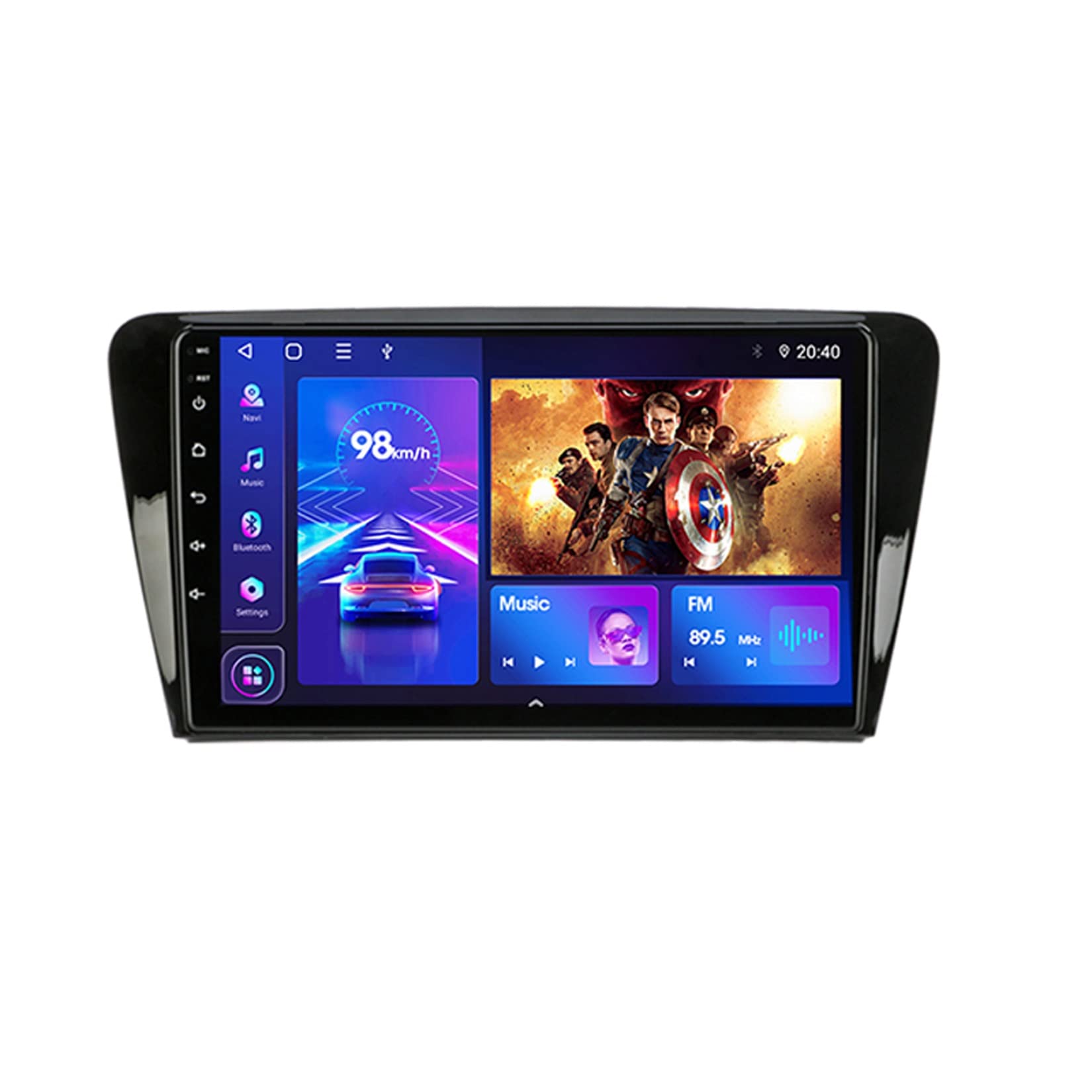 Autoradio Android 10 pour Volkswagen Octavia 3 récepteur 9 pouces CarPlay