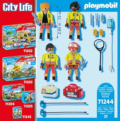 Equipe De Secouristes Playmobil La Boîte - vue 9
