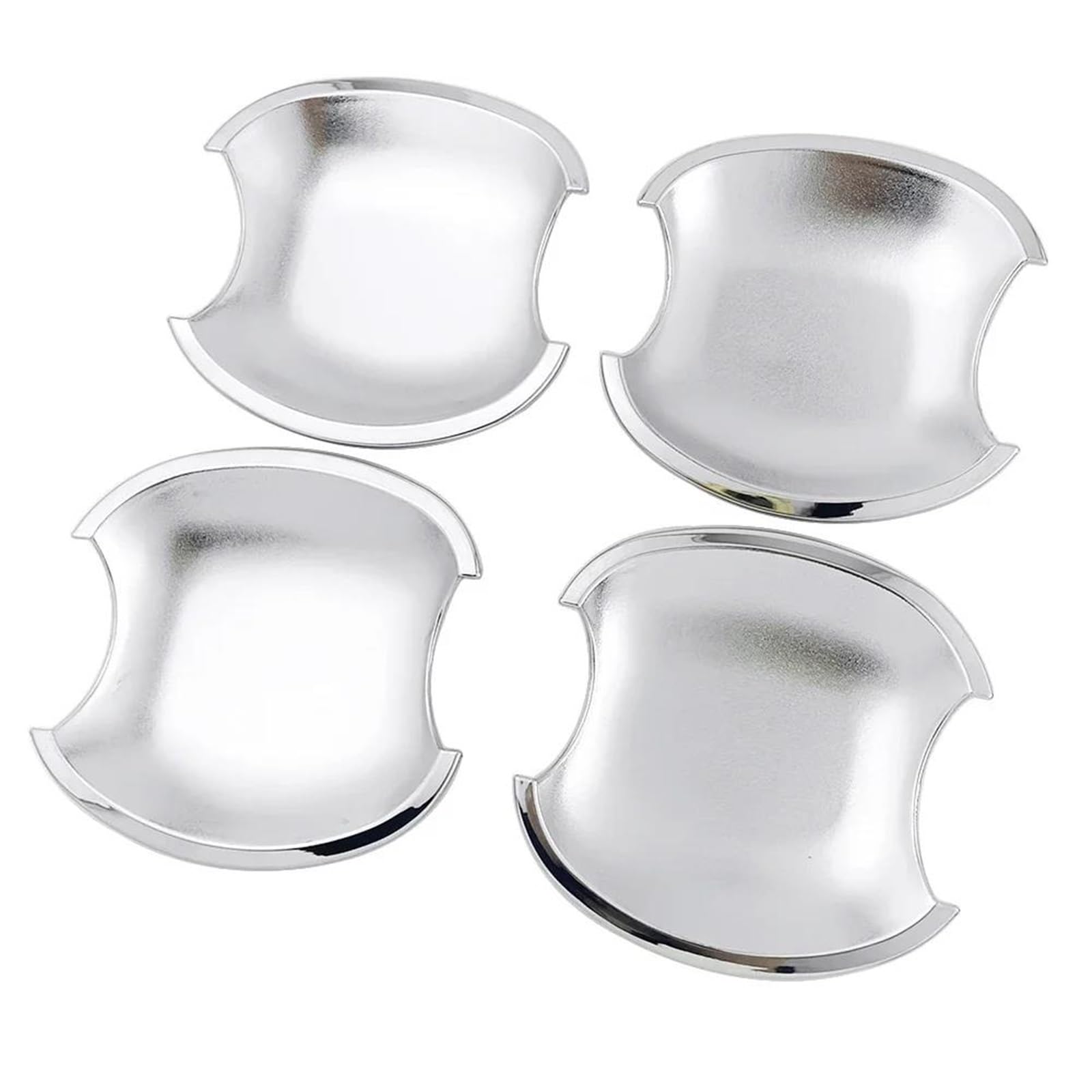 ZAPORA for Toyota for RAV4 2001-2012 Chrome Car Door Handle Trim & Door Bowl Cover Car Styling(Style 1)