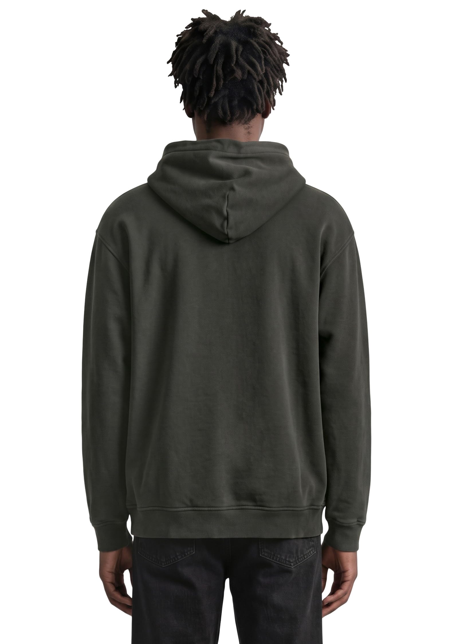 Marc OߴPolo Denim Uomo Felpa con Cappuccio in Cotone bio con Stampa con Logo